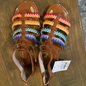 Cat & Jack girls sandals new with tags